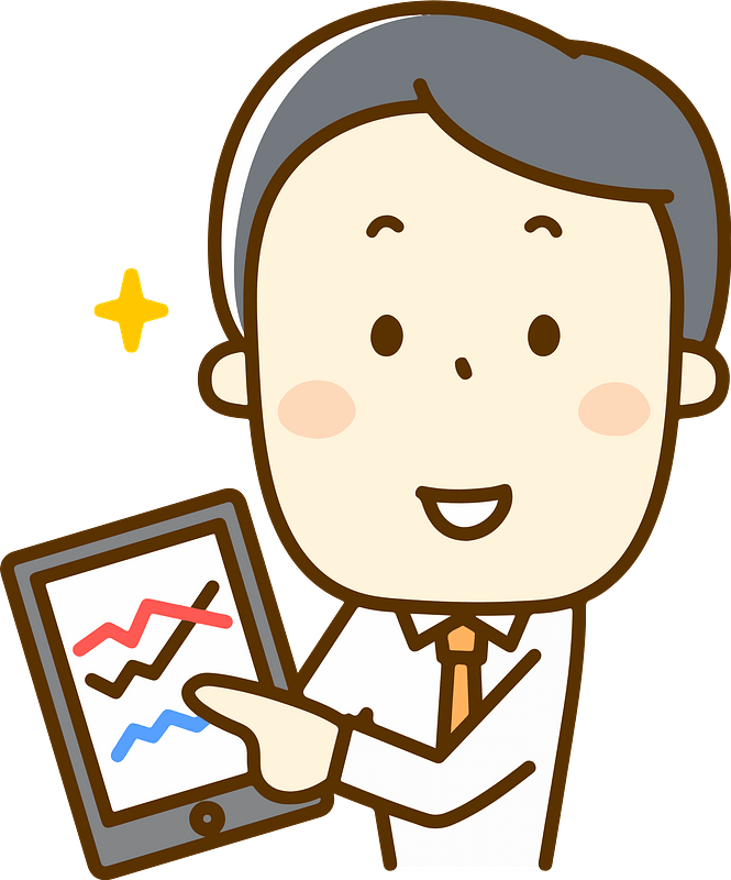 (James) Businessman is Using His Tablet