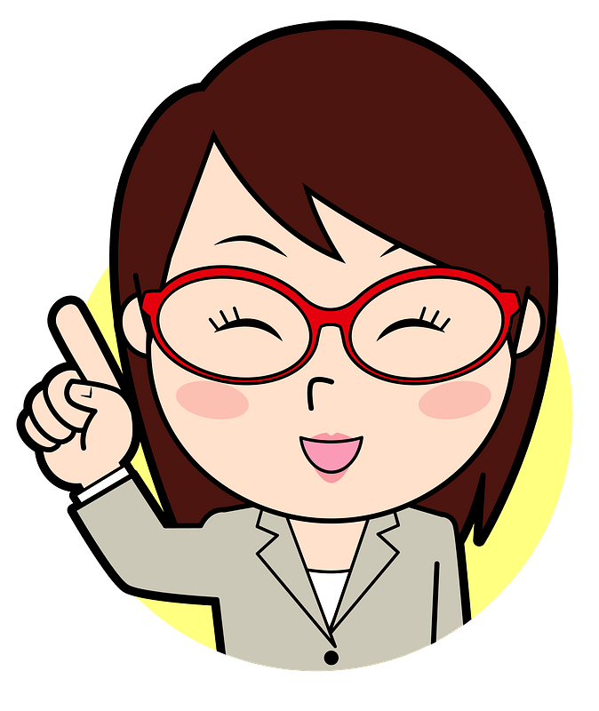 (Marsha) Businesswoman Wearing Glasses is Smiling