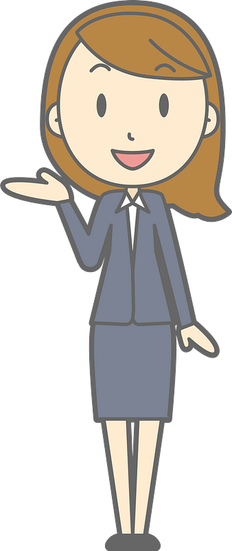 (Lenore) Businesswoman Acting as a Guide