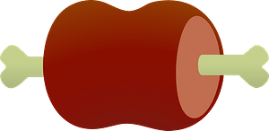 Cartoon Meat Bone
