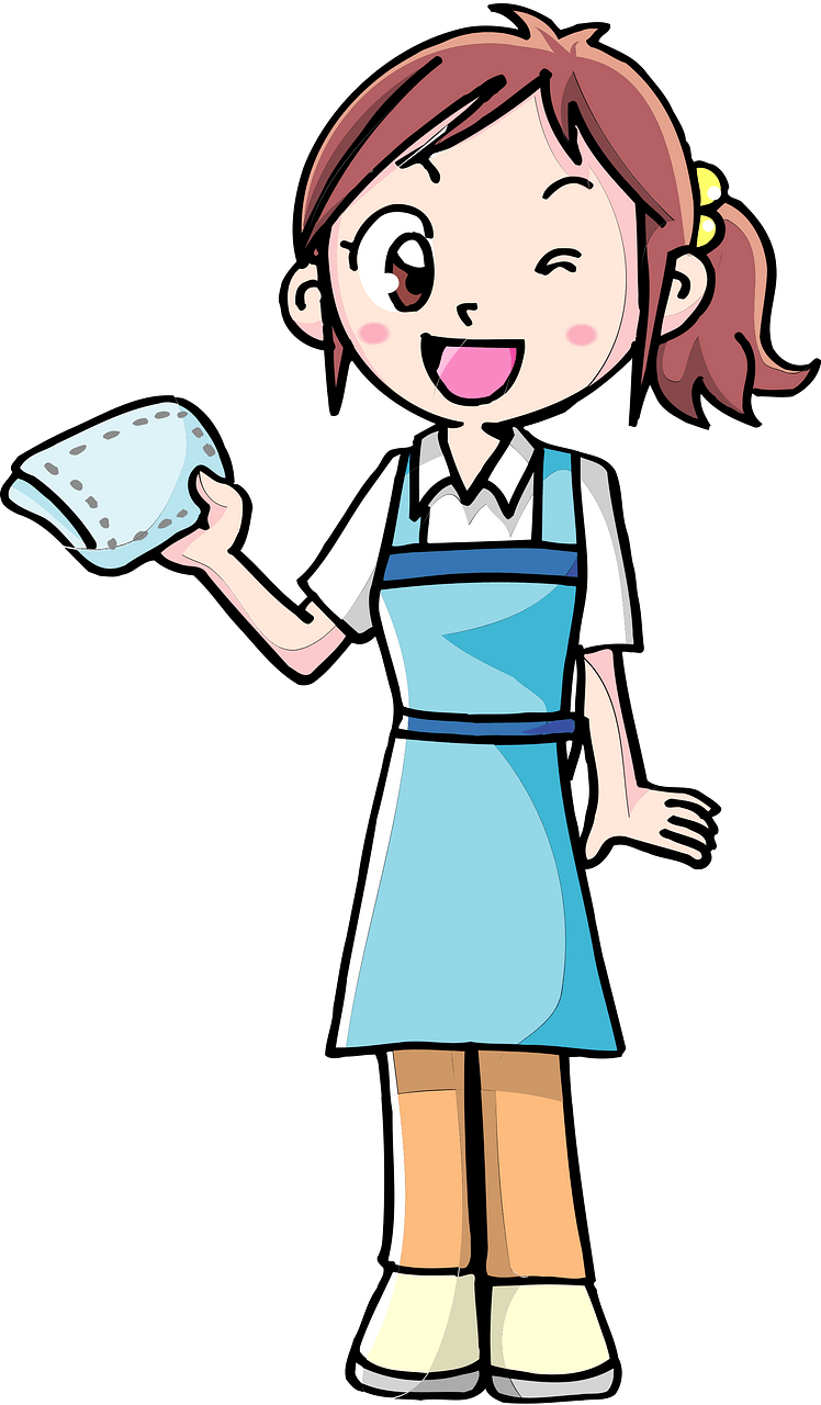 Cleaning Staff Woman