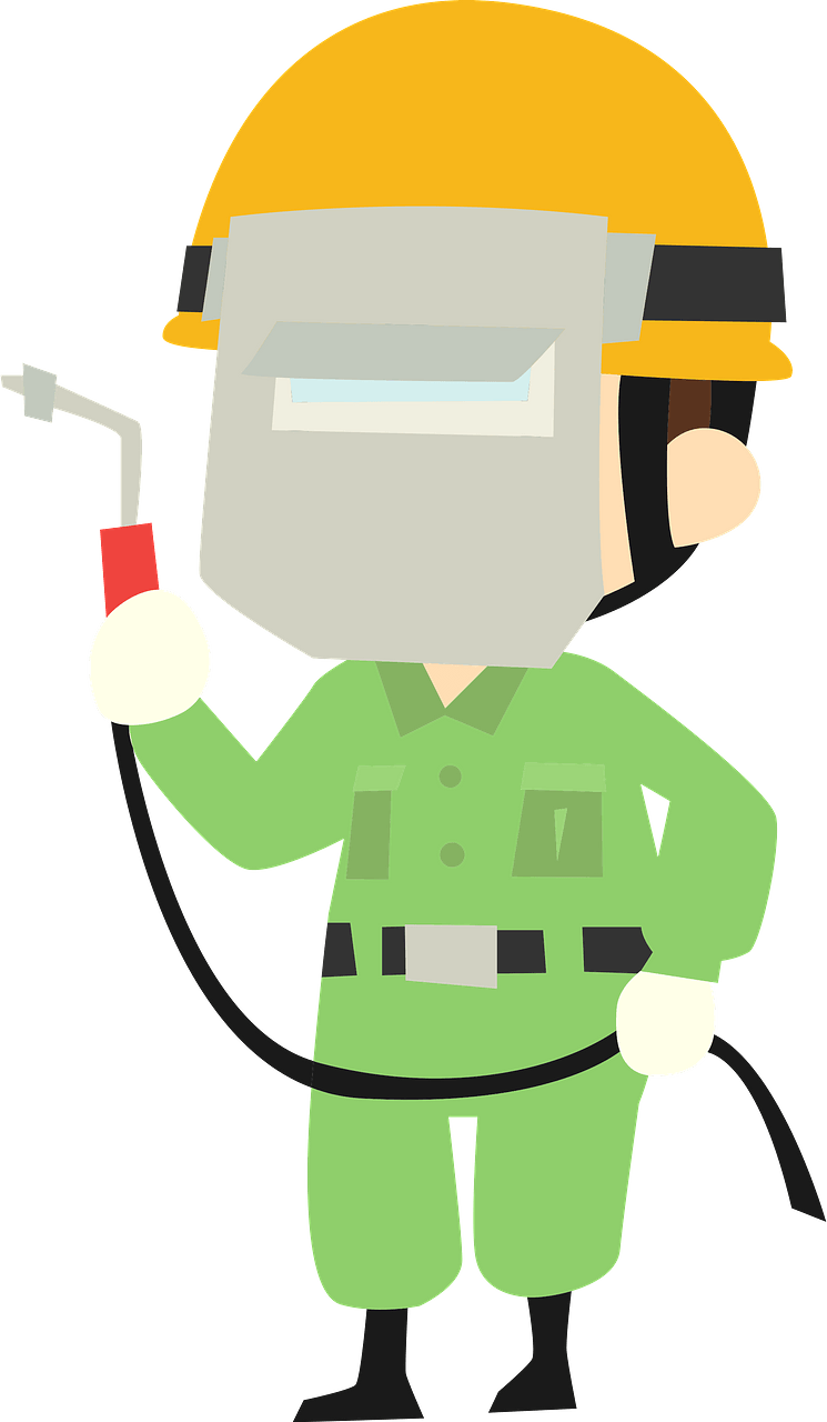 (Caleb) Construction Worker Welder