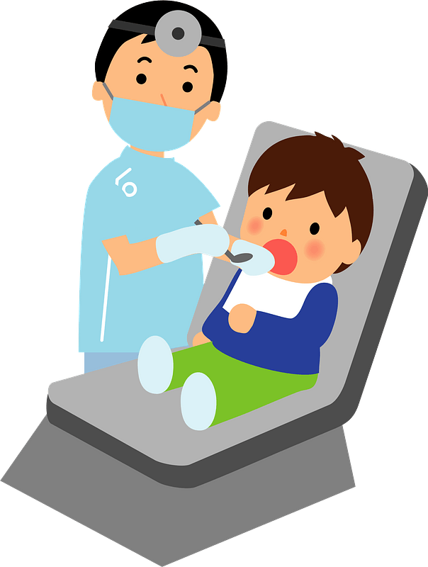 Dentist is Treating Patient