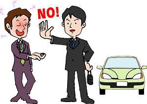One Man is Stopping Another Man from Driving While Drunk
