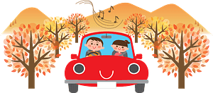 On a Driving Date in Autumn