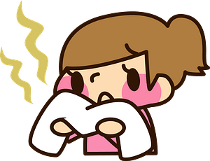 (Sabrina) Girl is Holding Smelly Laundry