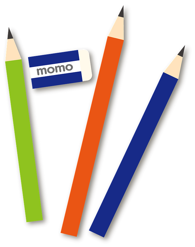 Eraser and Pencils