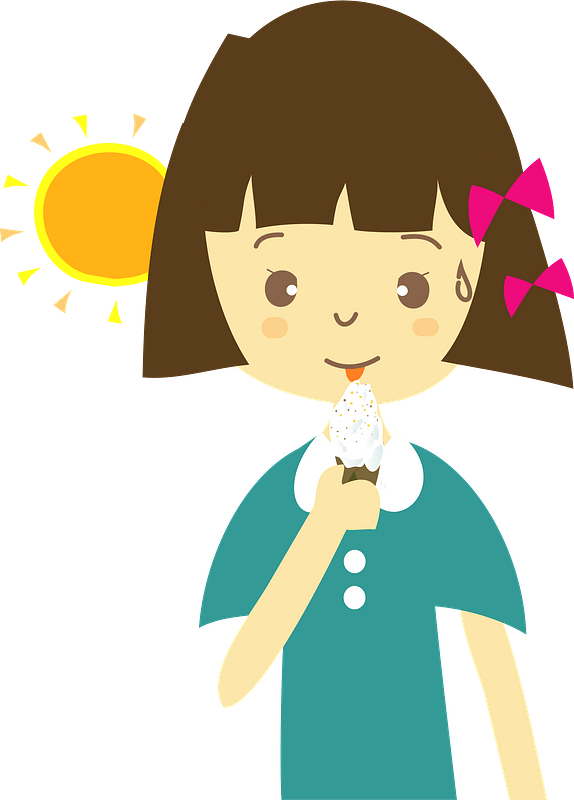 (Leah) Girl is Eating Soft Serve