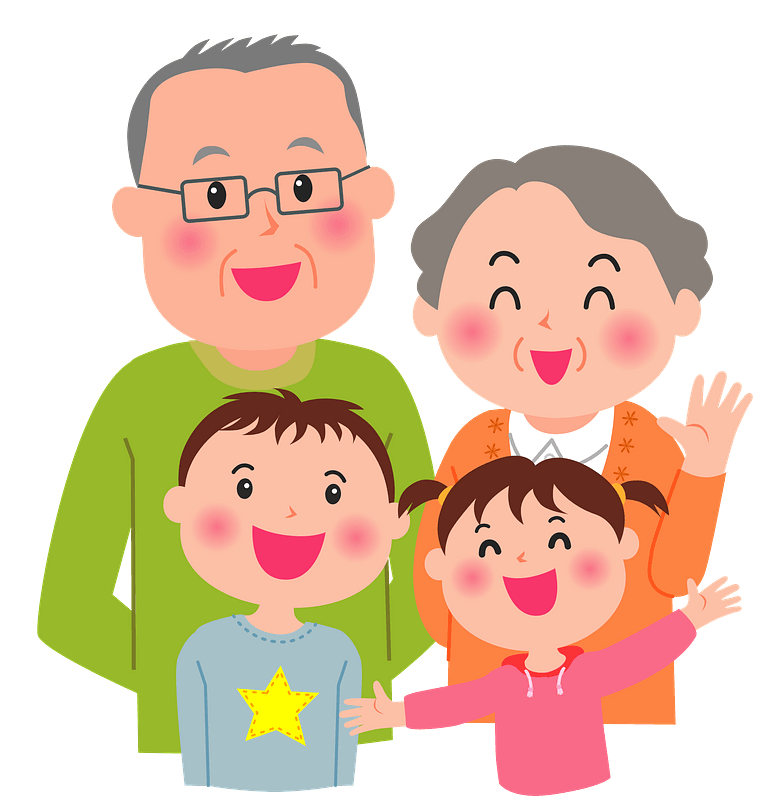 Grandparents with Grandchildren