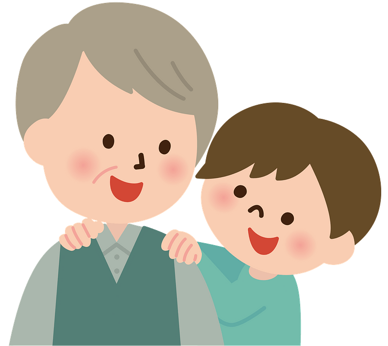 (Henry) Grandfather and Grandson