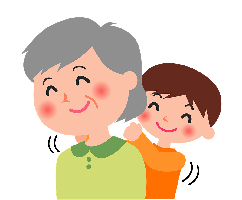 Grandmother and Grandson