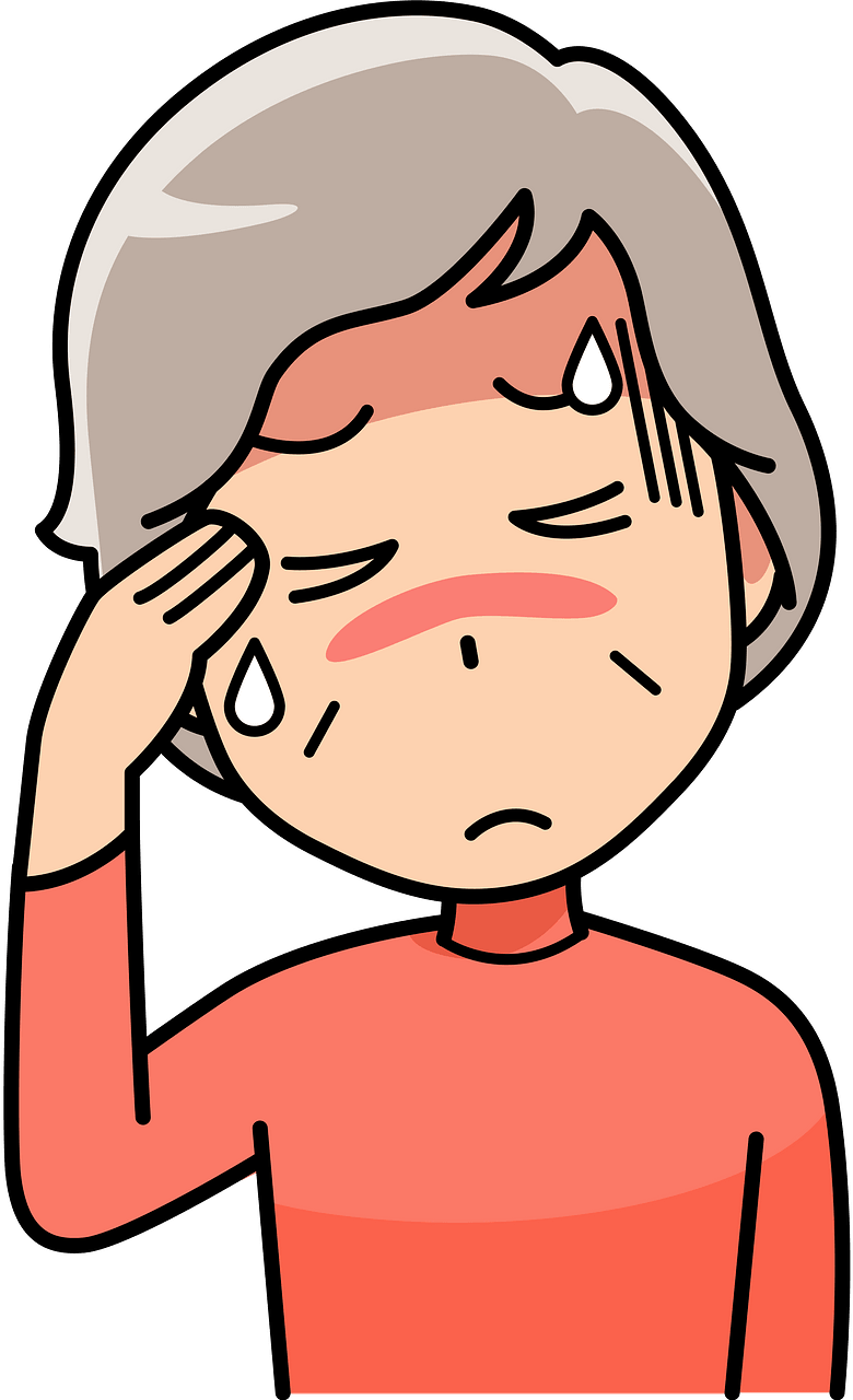 Grandmother is in Pain