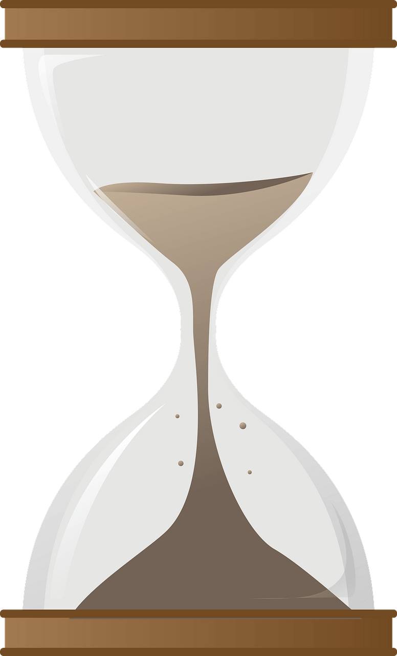 Hourglass with Sand