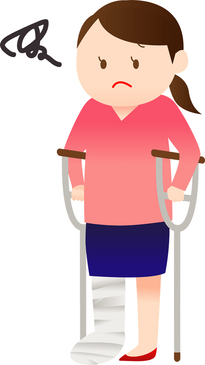 Injured Woman