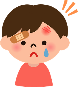Little Boy is Injured
