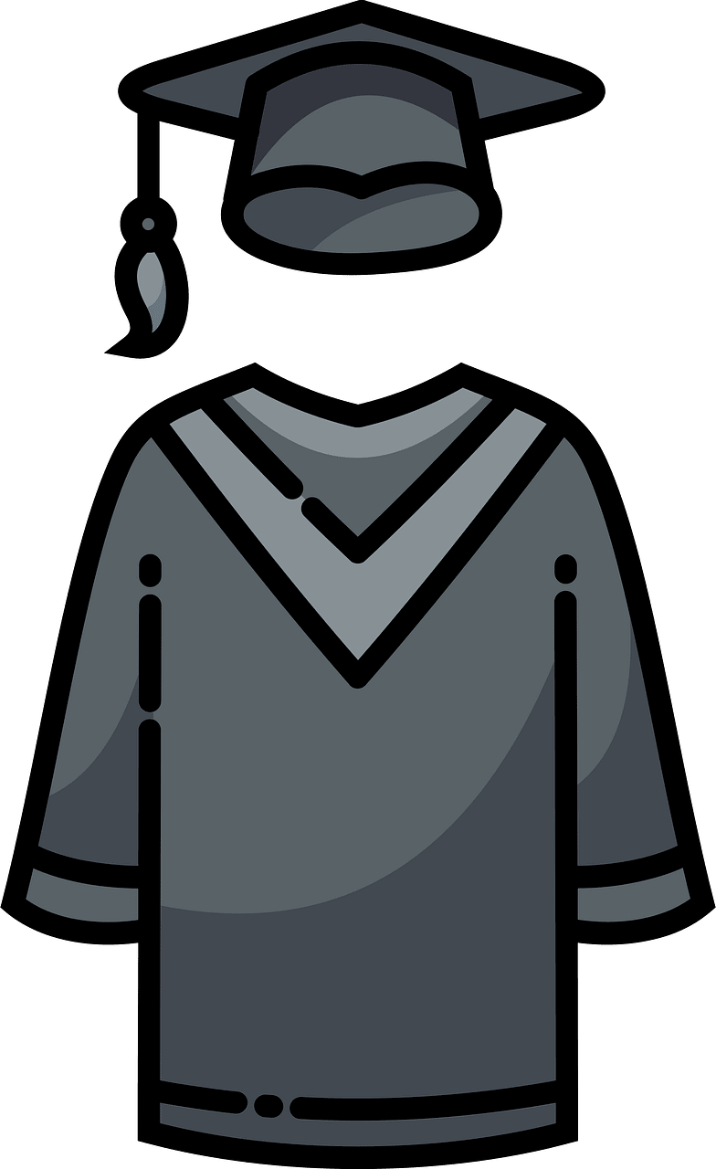 Cap and gown