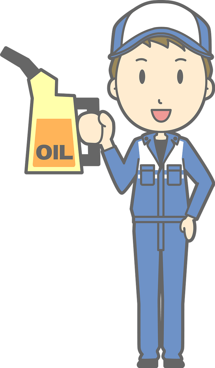 (Todd) Mechanic Man is Holding an Oil Can
