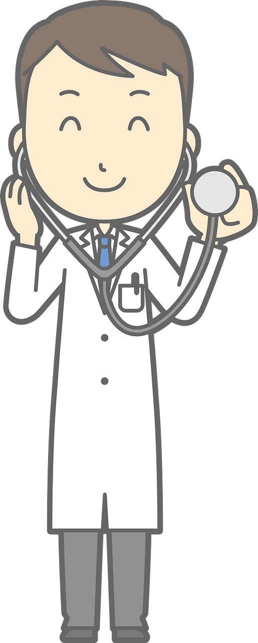 (Joel) Medical Doctor Man Using Stethoscope