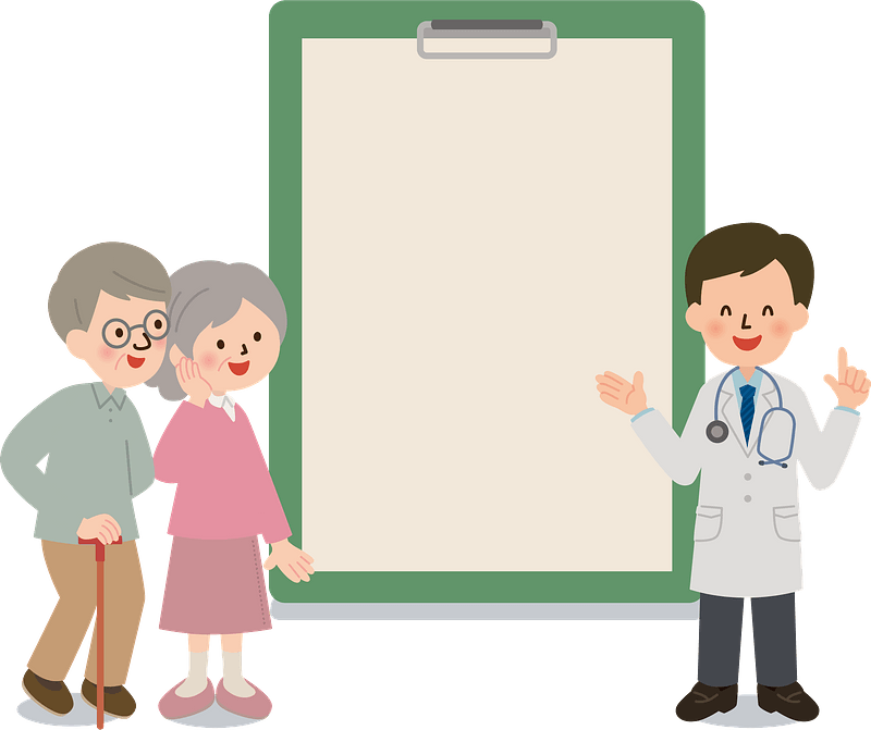 Medical Doctor with Patients