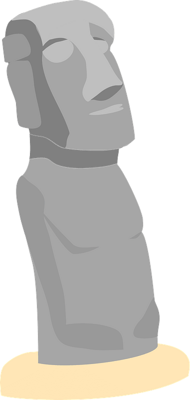 Moai Statue on Easter Island
