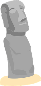 Moai Statue on Easter Island
