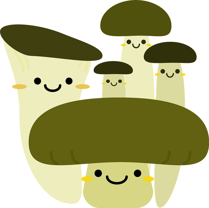 Mushrooms Character