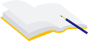 Notebook and Pencil