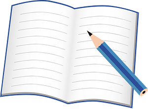 Notebook and Pencil