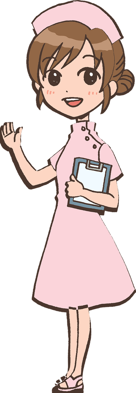 Nurse Girl Acting as a Guide