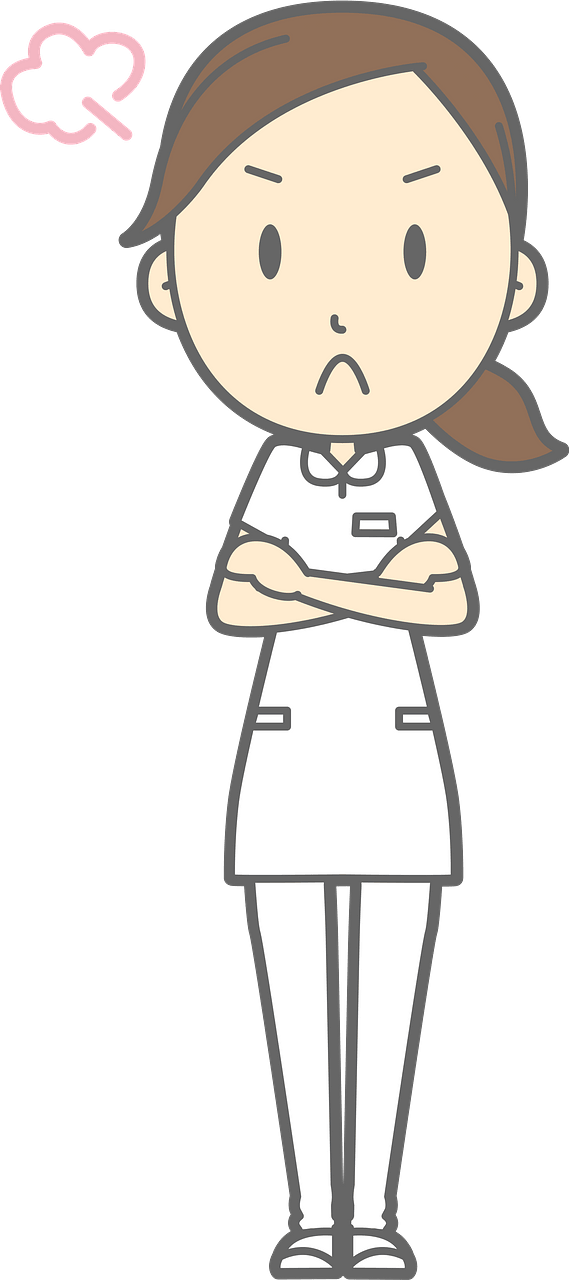 (Carrie) Nurse Woman is Angry