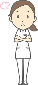 (Carrie) Nurse Woman is Angry