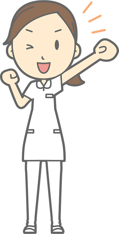 (Carrie) Nurse Woman is Cheering