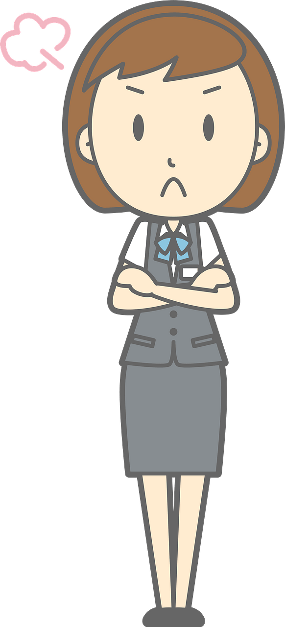 (Ingrid) Office Lady is Angry