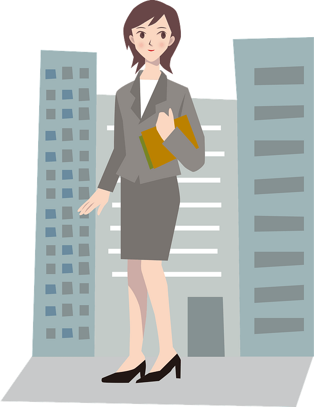 Office Lady - Free vector clipart images on creazilla.com