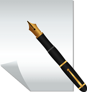 Paper and Fountain Pen