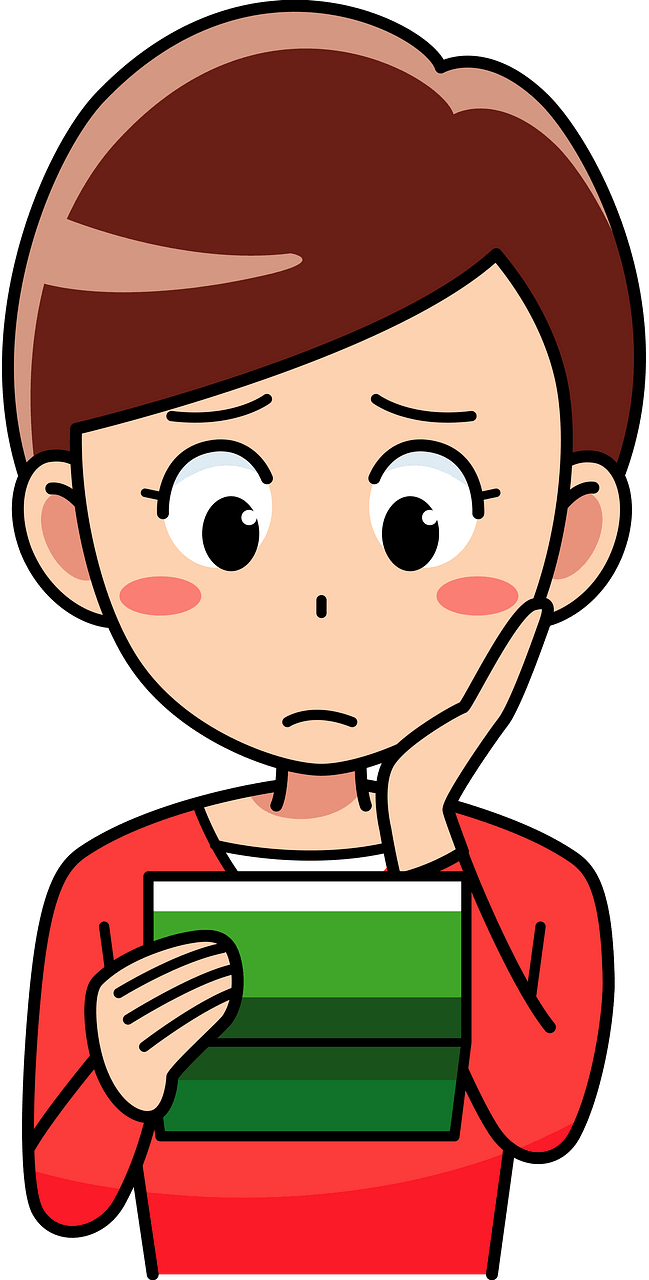 Woman is Studying Her Bank Passbook
