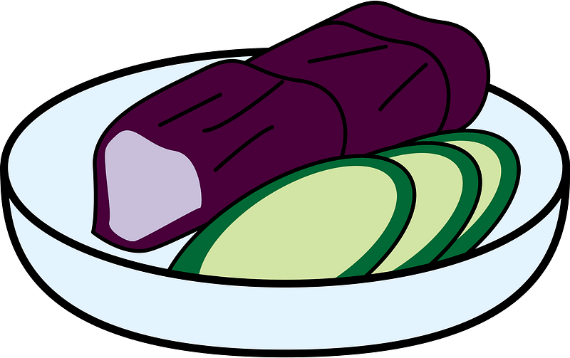 Pickled Eggplant Cucumber