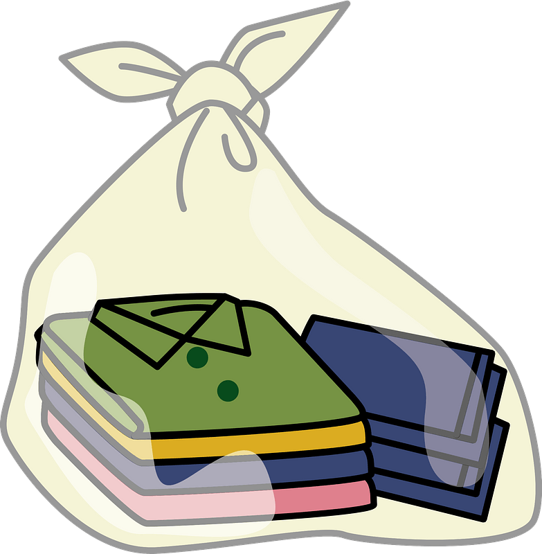 Recyclable Bag of Clothing