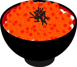Red Caviar Ikuradon - Salmon Roe