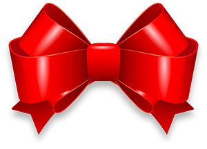 Red Ribbon Bow