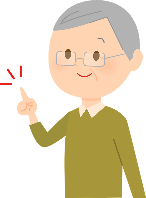 (Ernie) Senior Man is Giving Advice