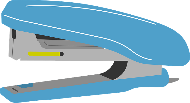 Blue Stapler