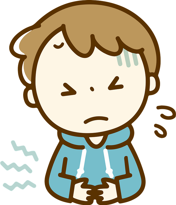 Boy with Stomachache