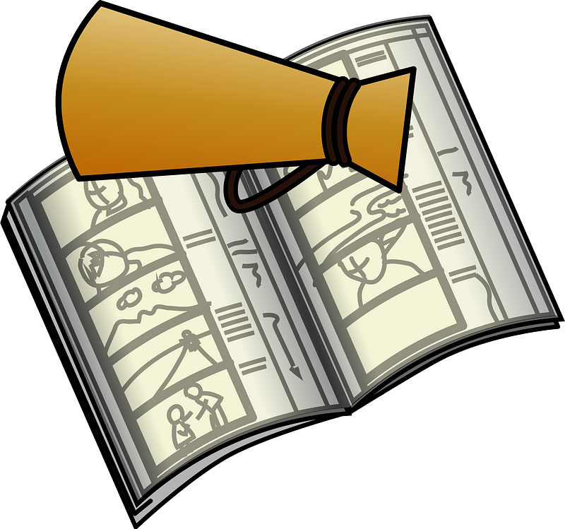 Storyboard and Megaphone