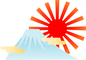 Sunrise over Mount Fuji