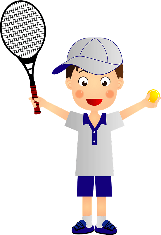 Boy Tennis Player