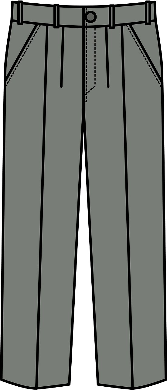 Gray Trousers