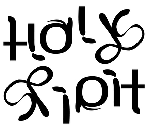 Holy Spirit Ambigram