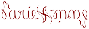 Ambigramme Marie-Anne