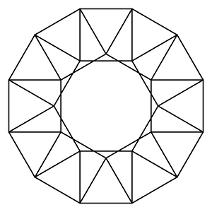 12 Overlapped Squares